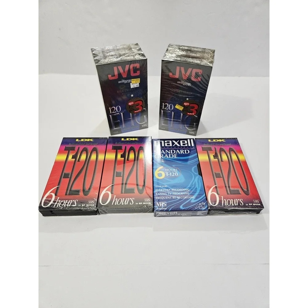 VHS Tapes Assorted Lot‎ 10 Total NEW